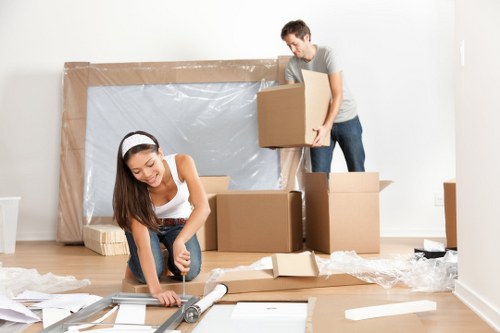 Moving van service for home removals in Morden