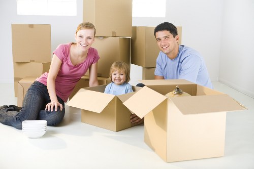 Local movers helping with a residential move in Morden