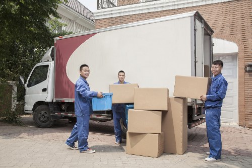 Man and van vehicle helping with a local move in Morden