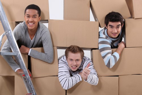 Movers planning a move with parking and access considerations in Morden