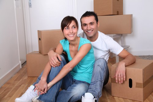 Commercial removals van service for offices and small businesses in Morden