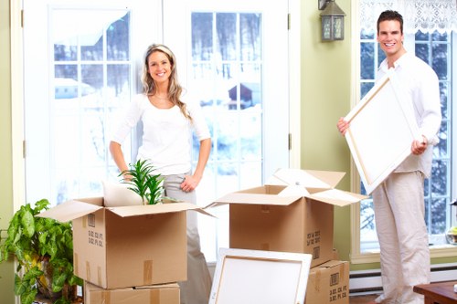 Commercial moving truck service for business relocation in Morden